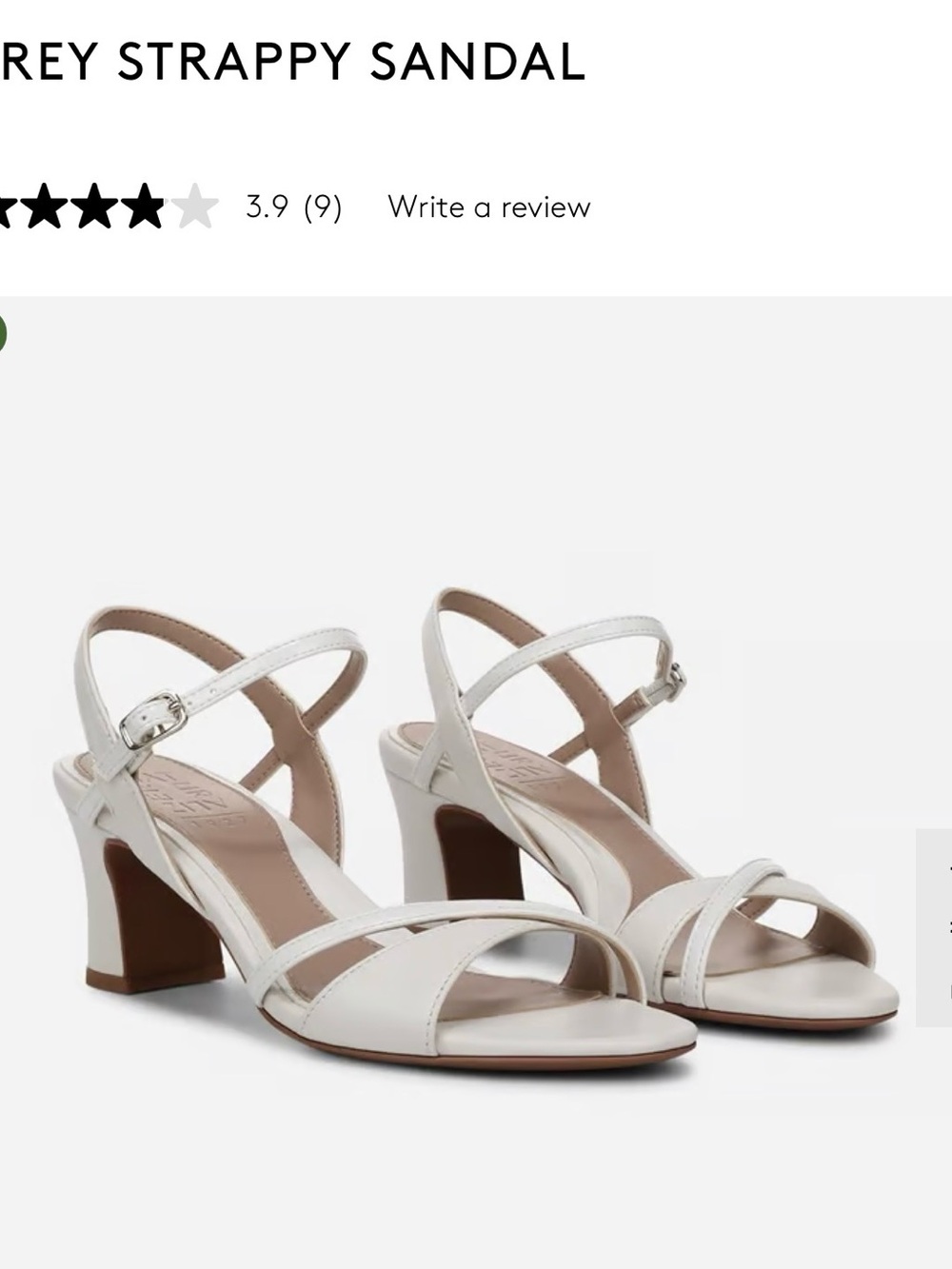 Naturalizer Trey Strappy Sandal Mid-heel